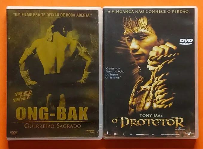 Dvd Ong Bak - Guerreiro Sagrado + O Protetor - Tony Jaa
