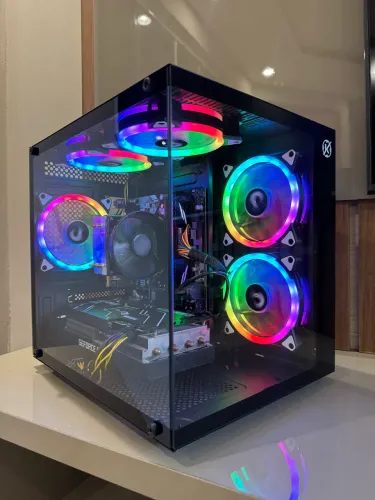 PC Gamer Ryzen 5 + RTX 3060Ti com garantia - Em até 18x