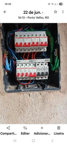 Eletricista alta e baixa 