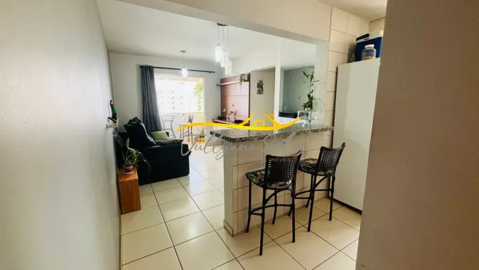 Apartamento à venda Condomínio Pedra do Sol 2 quartos 1 suíte 2 vagas, andar alto no Resid