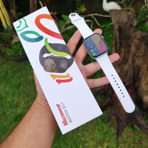 SMARTWATCH H-T37 COM GPS + LANTERNA ? COMPATÍVEL COM STRAVA ? TOP DE LINHA!