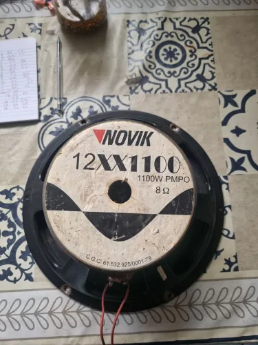 Auto falante Novik 12 p 400rms.