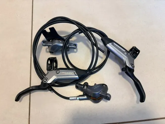 Freio Sram Level Stealth Brz - 2 pistões - pastilhas novas