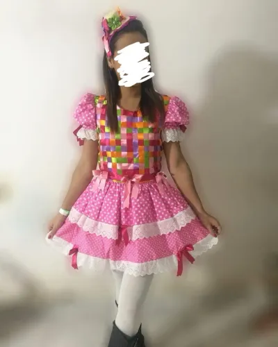 Vestido festa Junina adulto P