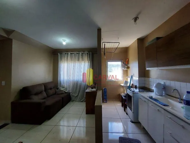 Apartamento com 2 dormitórios para alugar, 45 m² por R$ 1.737,66/mês - Jardim dos Ypês - P
