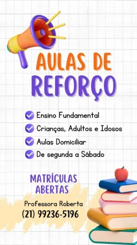 Reforço Escolar - Orientação Educacional