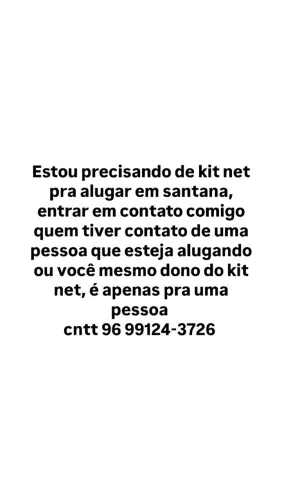 estou precisando de aluguel
