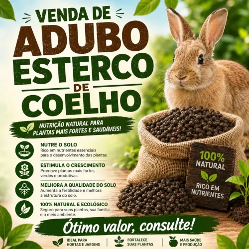 Esterco de Coelho