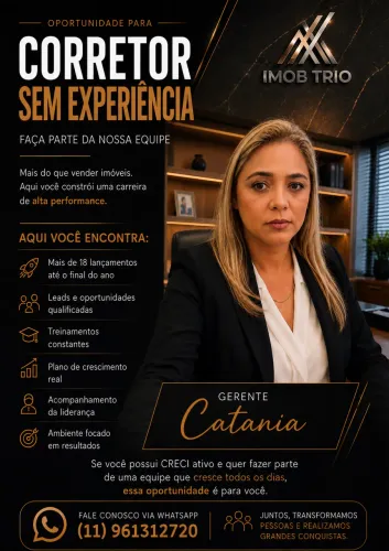 A Imobtrio está contratando! Entre 18 e 30 anos