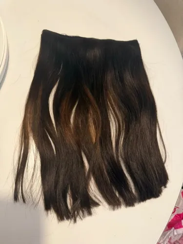 Alongamento cabelo - tic tac 20g 40cm Cor - castanho escuro