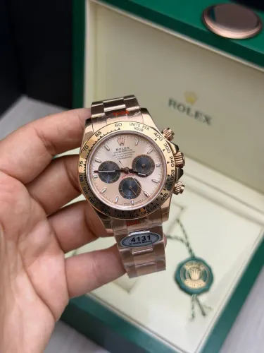 Relógio Base ETA Estilo Cosmograph Daytona Automático - Aço 904L Vidro Safira