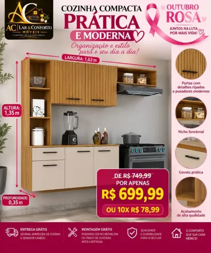 PROMOÇÃO ARMÁRIOS A PARTIR DE 699