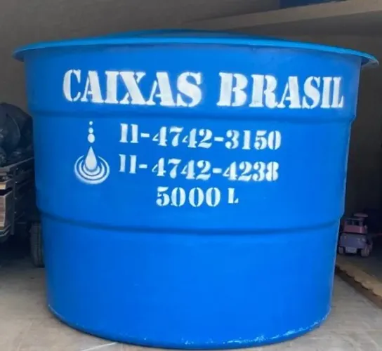 CAIXA D'ÁGUA CAP. 5.000 LITROS