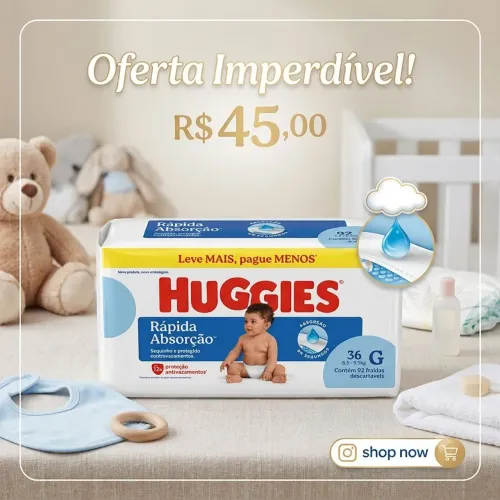 Venda de fraldas