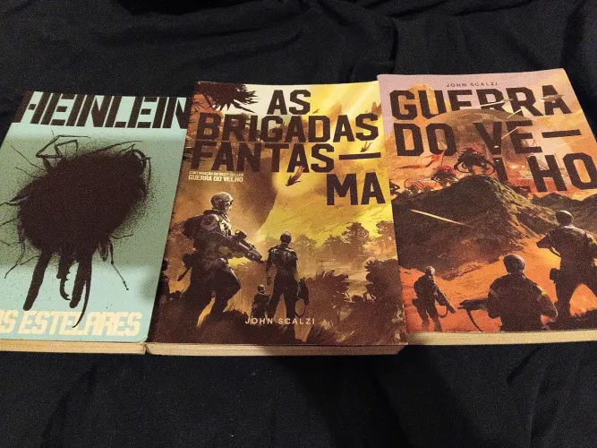 Tropas estelares + guerra do velho + brigadas fantasma 