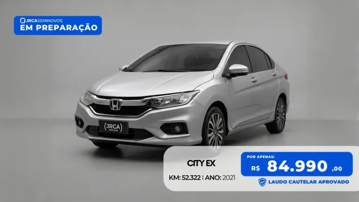 Honda City Sedan EX 1.5 Flex 16V 4P Aut. 2021