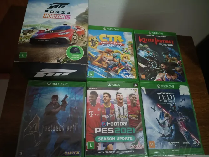Lote Jogos Xbox One Series X