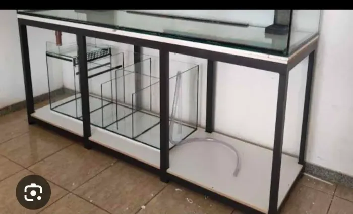 Base metalon 2×70 para aquario ou ferramentas