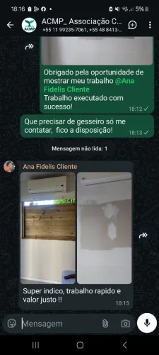 Serviço em Drywall