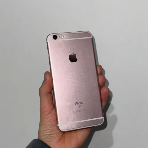 IPhone 6s Plus rose funcionando normal
