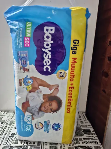 Vendo ou troco fralda babysec xxg por G 