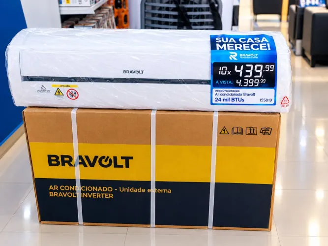 Ar condicionado de 24Mil BTUS Inverter