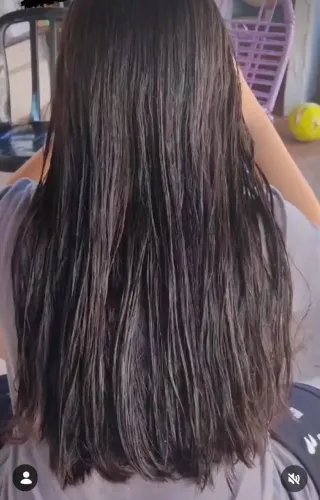 CABELO HUMANO LISO ONDULADO