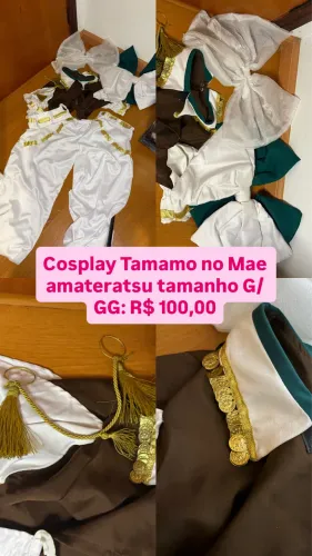 Cosplay incompleto Tamamo no mae amateratsu