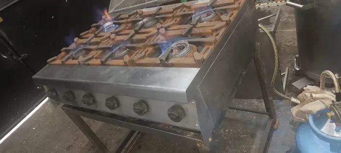 Fogão industrial marca Maçom