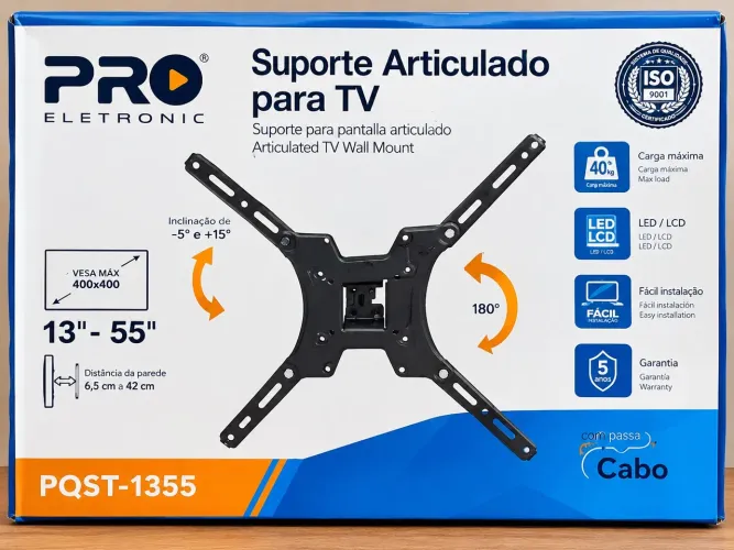 Suporte articulado para TV