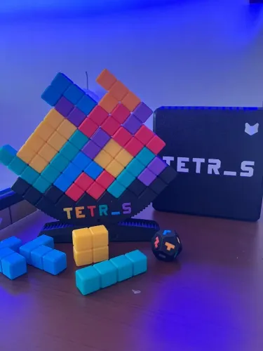 JOGO TETRIS BALANCE 3D - IMPRSSÃO 3D