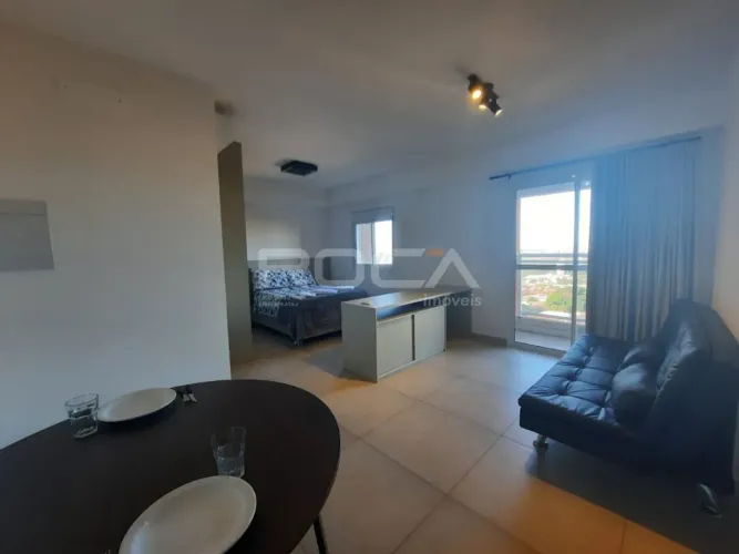 Apartamento Studio Mobiliado para Alugar no Jardim Sumaré, em Ribeirão Preto.