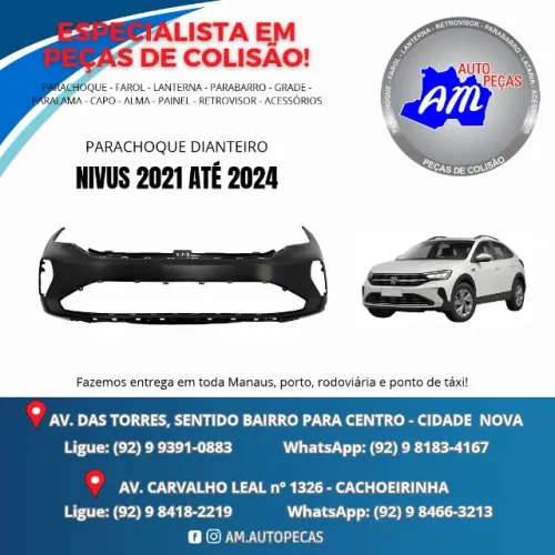 parachoque dianteiro nivus 21/24