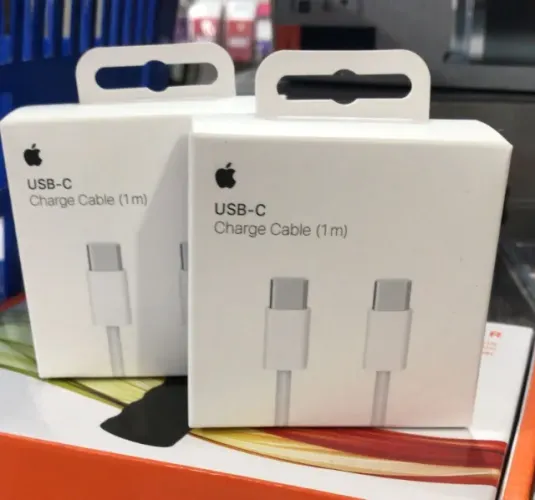 Cabo iPhone 15 Usb-C (Tipo C Duplo ) 60w Apple Original - 3 meses de Garantia