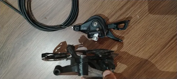 Câmbio e passador Shimano 12v M6100