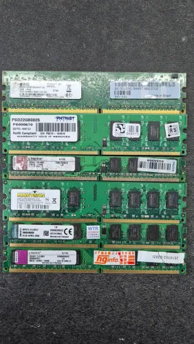 Lote de Memória DDR2 para PC