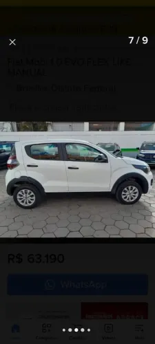 Fiat Mobi Like 1.0 Fire Flex 5P. 2023