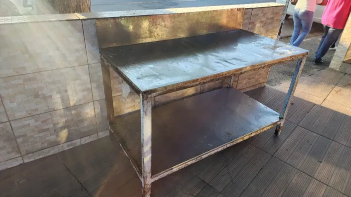 Mesa base inox