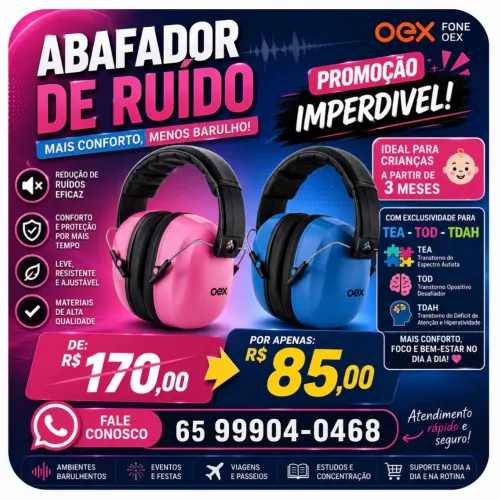 ABAFADOR DE RUÍDO ?