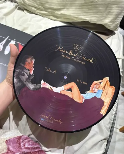 LP Picture Disc Sabrina Carpenter Mans Best Friend