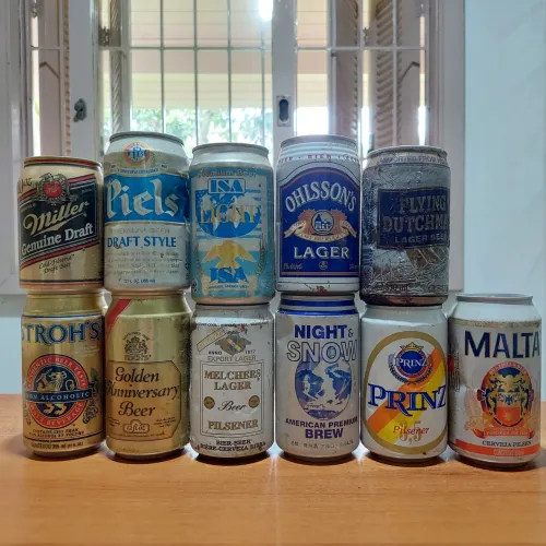 Latas Cerveja - Nacionais e Importadas - 11 latas