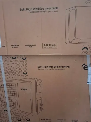Ar condicionado Elgin Eco Inverter 3 Wi-Fi 9000 btus