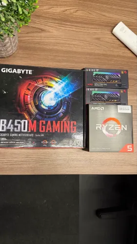Kit Processador + Placa Mãe + RAM