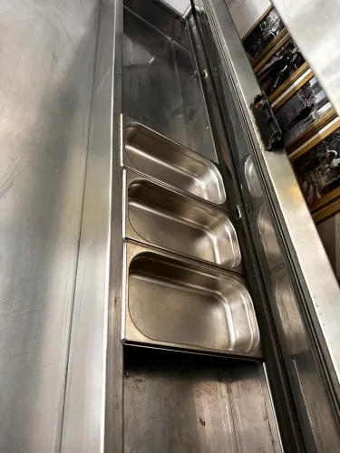 Balcão refrigerado inox 