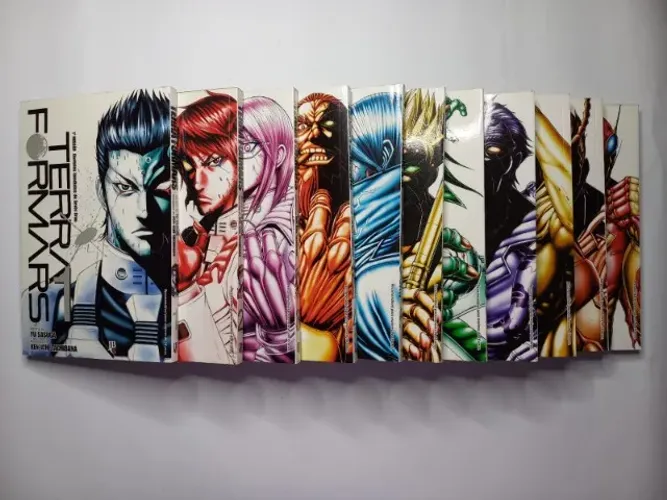 Quadrinhos Manga Terra Formars 1 a 22 Completo Editora JBC 2015 Excelentes