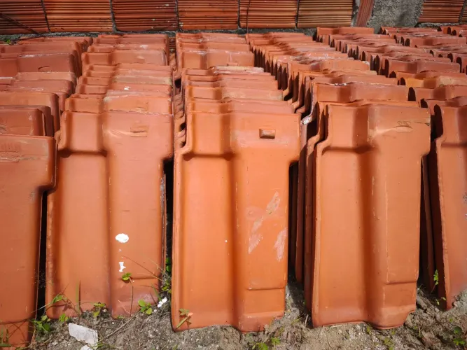 Telha romana cor terracota 10m2