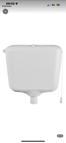 Sanitário cx de descarga junto