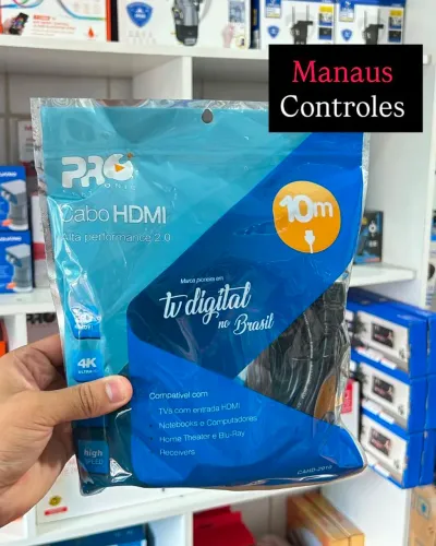 Cabo HDMI 4k Ultra HD 10 metros 3.0
