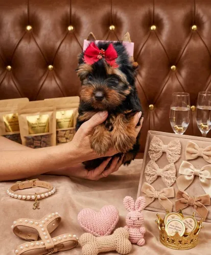 Yorkshire lindo fofinho e carinho está disponível para seu lar
