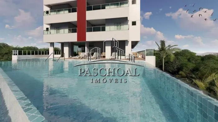 Dois quartos frente ao mar, à Venda bairro Caiçara em Praia Grande - SP